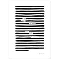 Accept the madness poetry print, size 13x18 cm / 5x7″