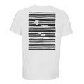Organic unisex t-shirt Accept the Madness, black on white print
