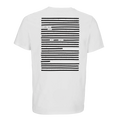Organic unisex t-shirt I'd rather have Scars than Regrets, black on white
